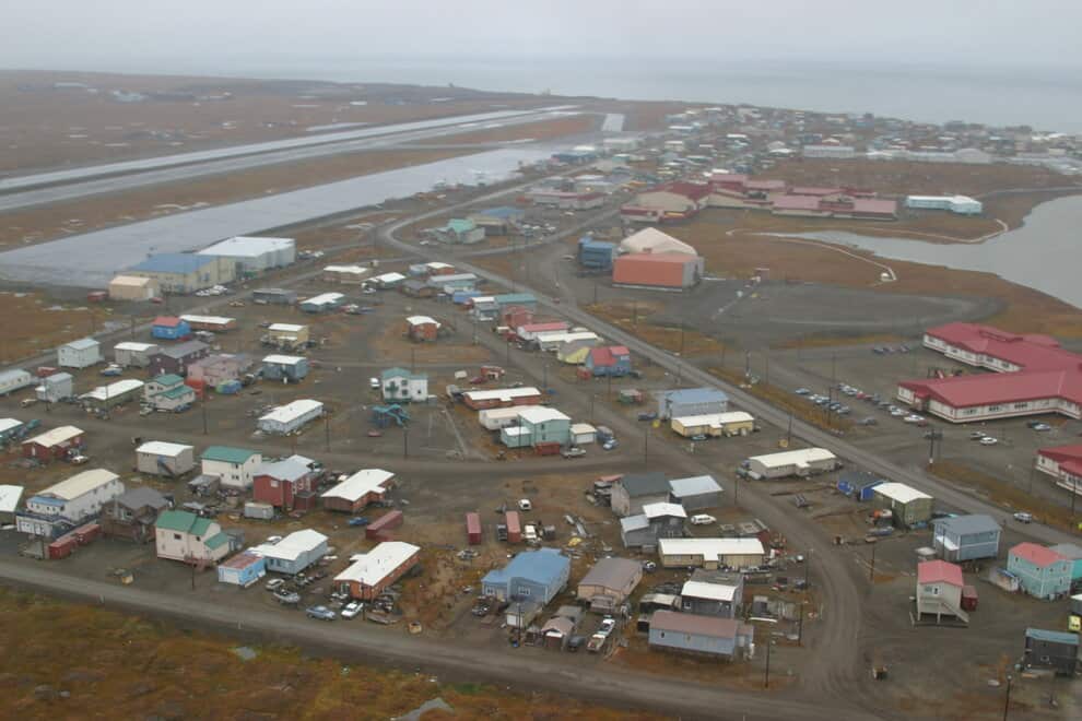 Barrow AK Aerial Photo 